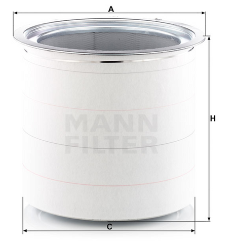 LE 68 001 air/oil separator element