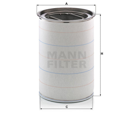 LE 76 010 x air/oil separator element