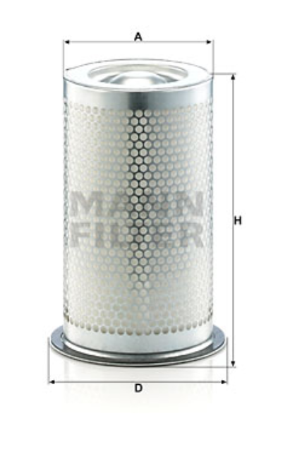 LE 8003 x air/oil separator element (incl. gasket)