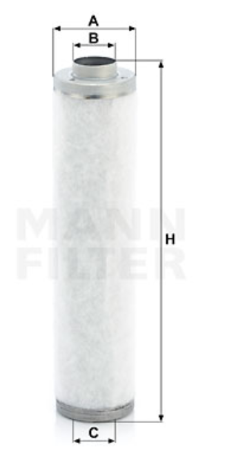 LE 9009 air/oil separator element