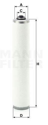 LE 9019 air/oil separator element (vacuum)