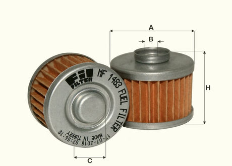 MF1483 fuel filter element