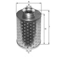 MF160 fuel filter element