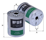 MF796 fuel filter element