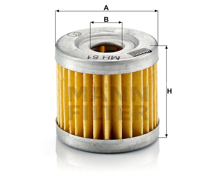 MH 51 oil filter element