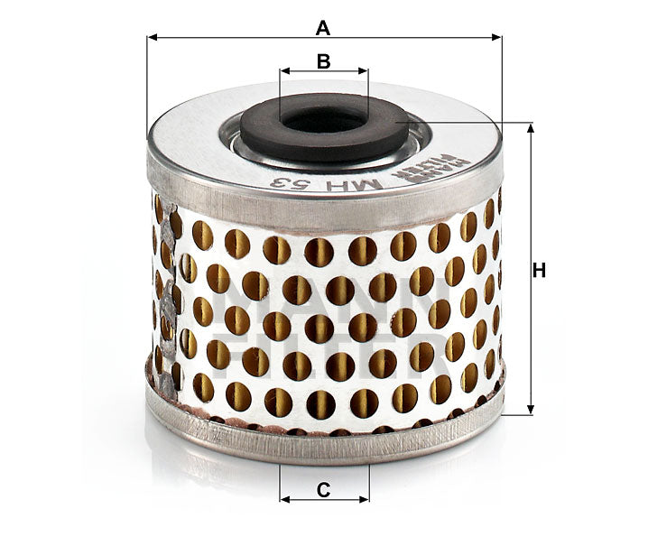 MH 53 oil filter element