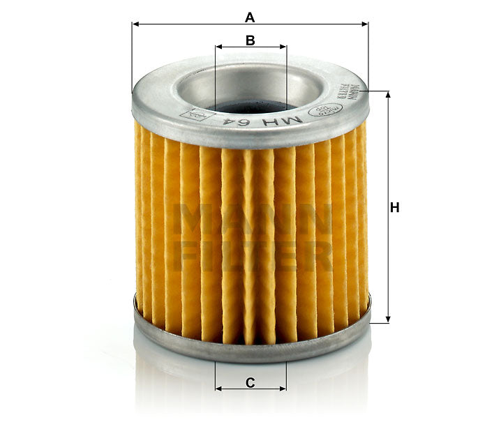 MH 64 x oil filter element