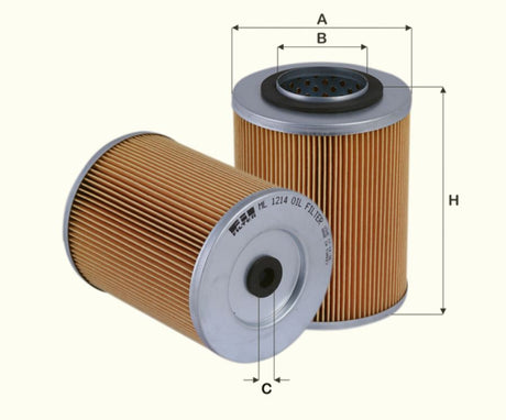 ML1214 oil filter element