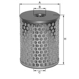 ML1427 oil filter element