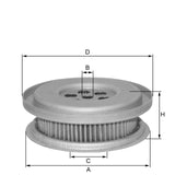 ML1456 hydraulic filter element
