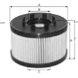 MLE1336A oil filter element