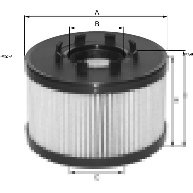 MLE1336A oil filter element