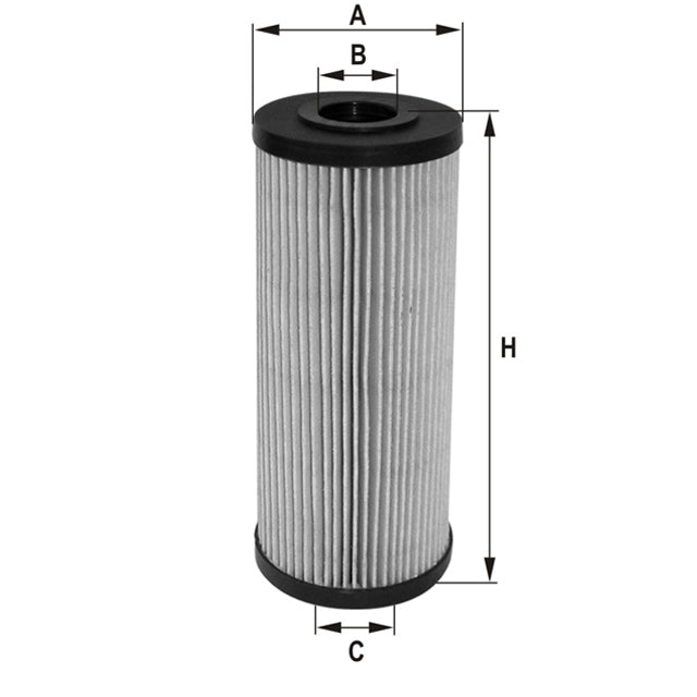 MLE1351 oil filter element (metal-free)