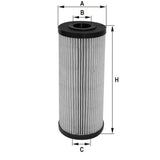 MLE1352A oil filter element (metal-free)