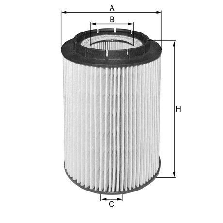 MLE1583 oil filter element