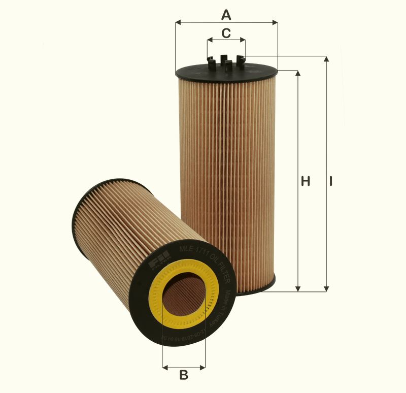 MLE1711 oil filter element