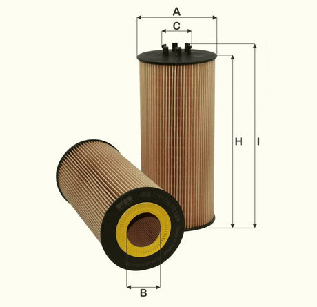MLE1711 oil filter element