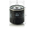 MW 713 oil filter (spin-on)