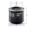 MW 810 oil filter (spin-on)