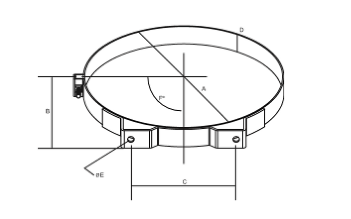 P004073 holder for air filter