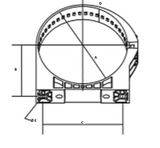 P780532 holder for air filter