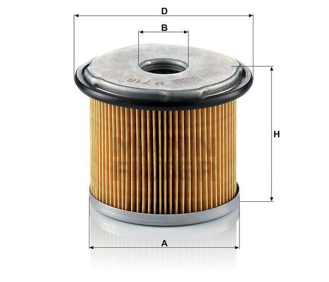 P 716 fuel filter