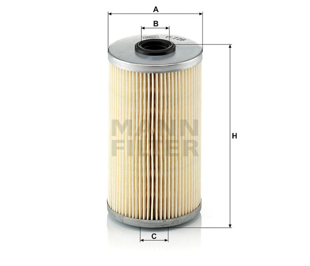 P 726 x fuel filter