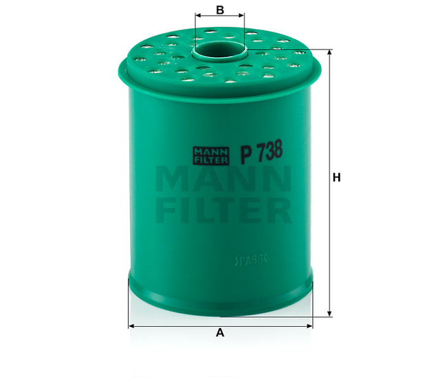 P 738 x fuel filter