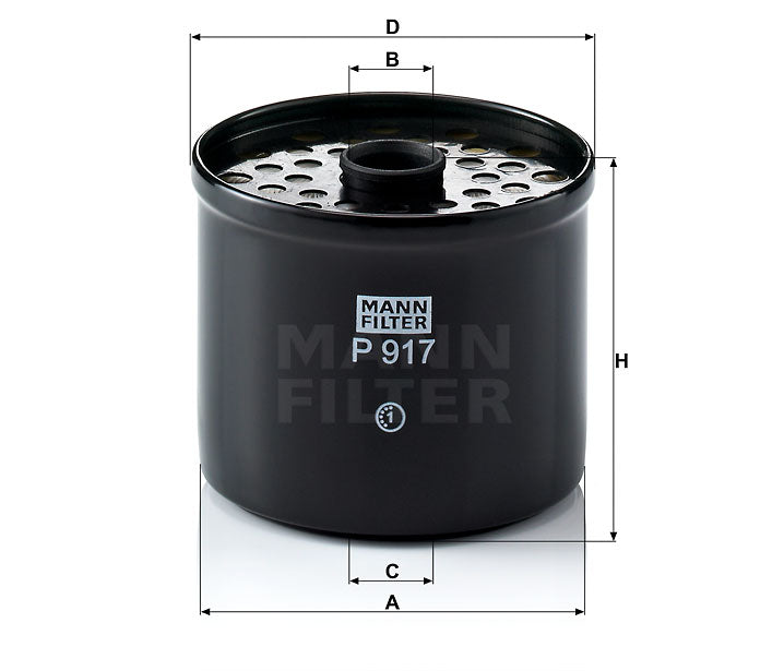 P 917 x fuel filter (element)