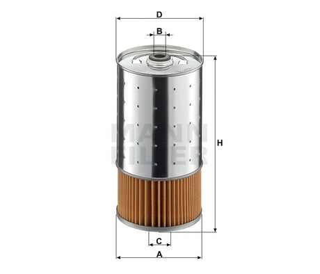 PF 1050/1 n oil filter element