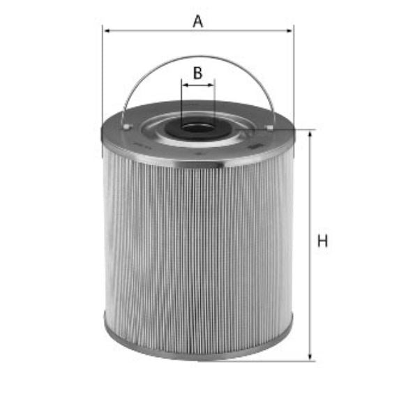 PF 34 1480/14 oil filter element