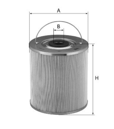 PF 34 2380/14 oil filter element