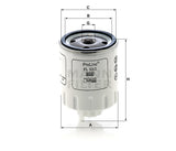 PL 50/2 fuel filter spin-on (prefilter)