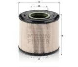 PU 1033 x fuel filter
