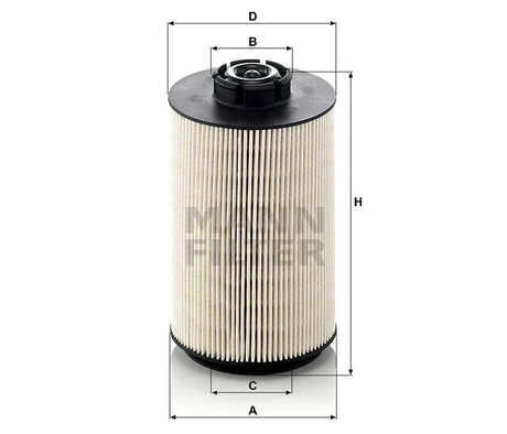 PU 1058 x fuel filter