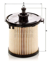 PU 12 003/1 z fuel filter element (metal-free)