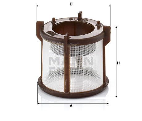 PU 50 x fuel filter