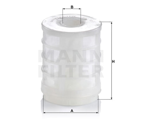 PU 53 fuel filter element
