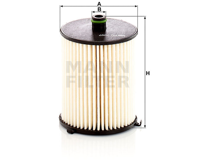PU 7007 z fuel filter element
