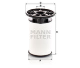 PU 7014 z fuel filter element