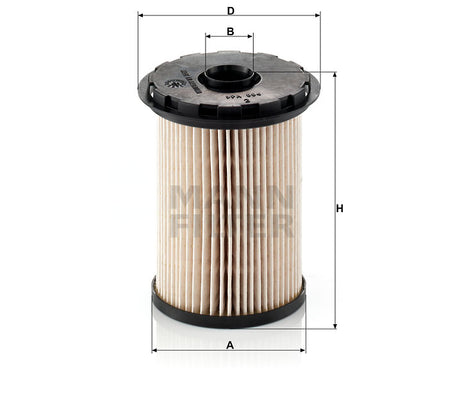 PU 731 x fuel filter