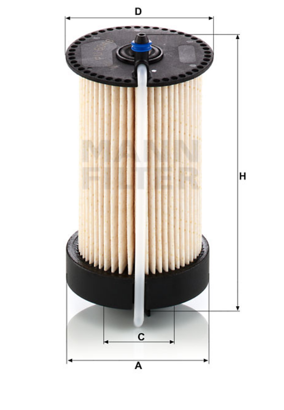 PU 8046 z fuel filter element (metal-free)