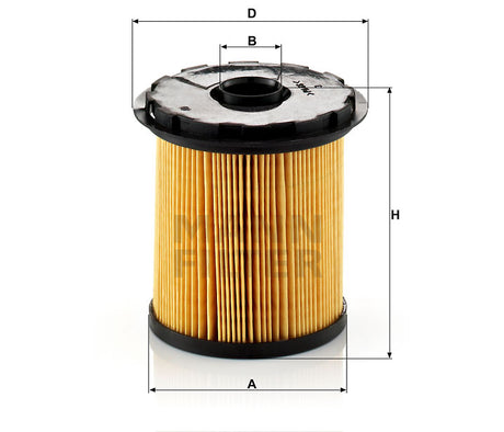 PU 822 x fuel filter
