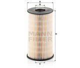 PU 825 x fuel filter element (metal-free)