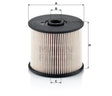 PU 830 x fuel filter