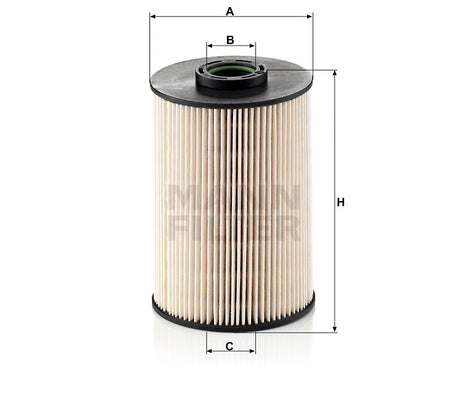 PU 937 x fuel filter