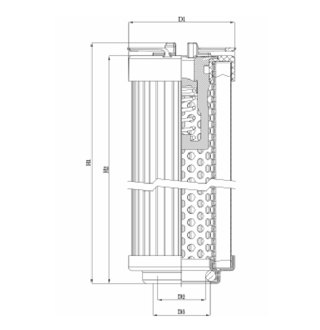 R104G10B/1 hydraulic filter element