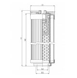 R104G15B/1 hydraulic filter element