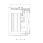 R110G25C hydraulic filter element