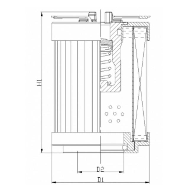 R110M05B hydraulic filter element